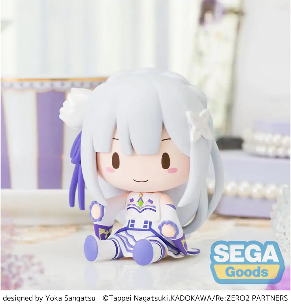 Re:Zero Starting Life in Another World Fuwa Petit Chibi figura Emilia 8 cm termékfotó