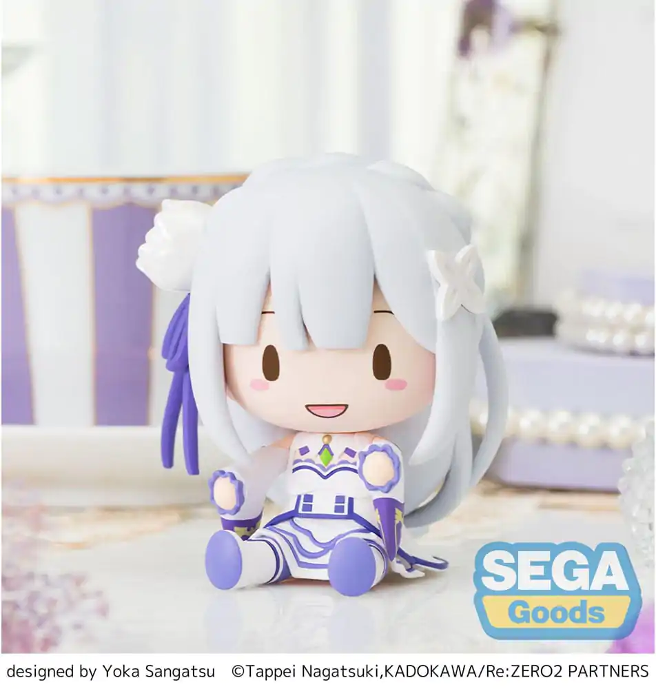 Re:Zero Starting Life in Another World Fuwa Petit Chibi figura Emilia 8 cm termékfotó