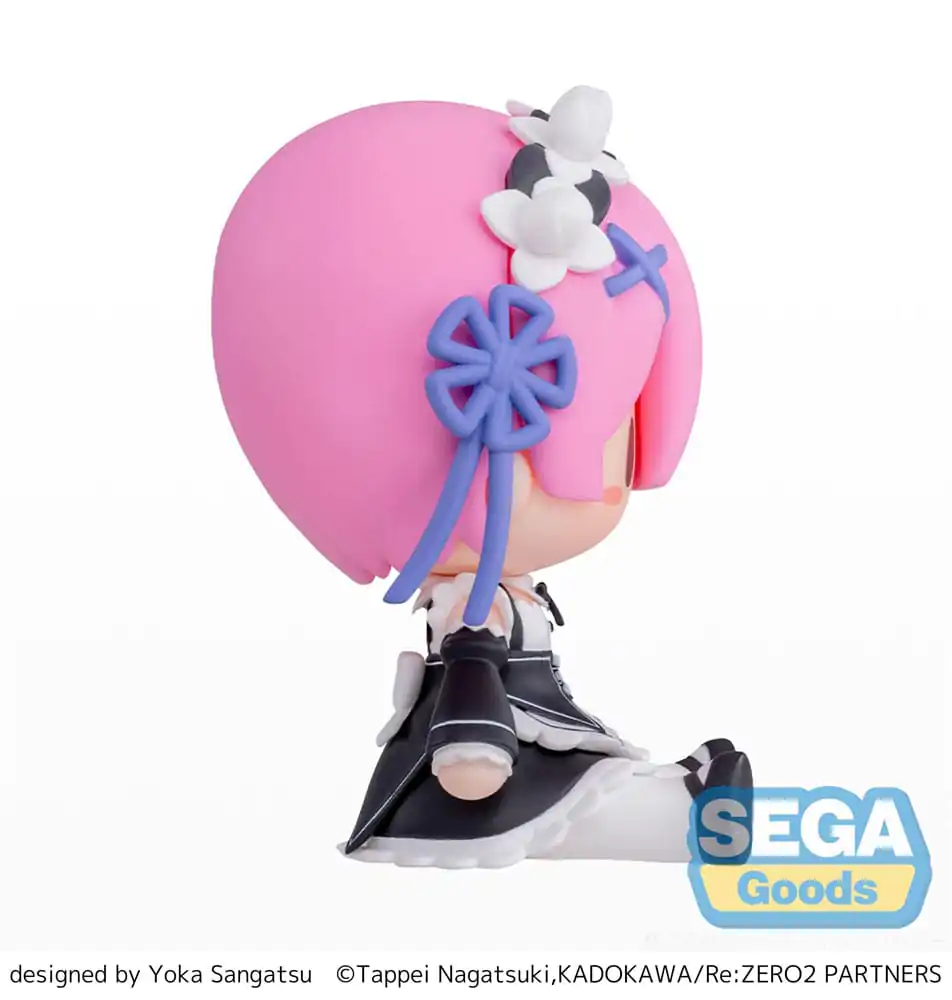 Re:Zero Starting Life in Another World Fuwa Petit Chibi figura Ram 8 cm termékfotó
