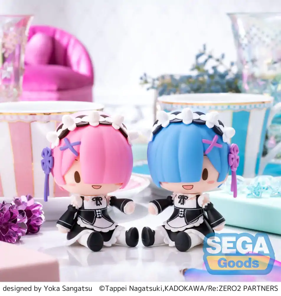Re:Zero Starting Life in Another World Fuwa Petit Chibi figura Ram 8 cm termékfotó