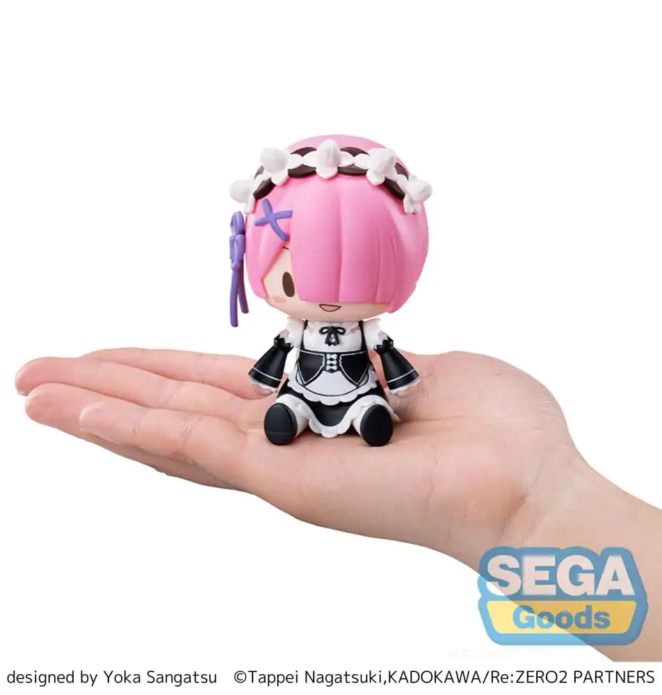 Re:Zero Starting Life in Another World Fuwa Petit Chibi figura Ram 8 cm termékfotó
