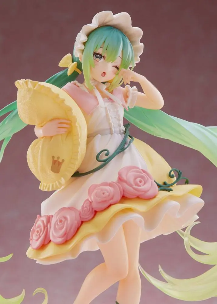 Hatsune Miku Wonderland Figure Sleeping Beauty PVC szobor figura termékfotó