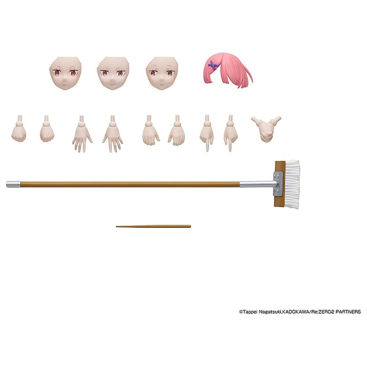 Re:ZERO -Starting Life in Another World- Kadokawa Plastic Model Series Ram Műanyag modell készlet 16 cm termékfotó