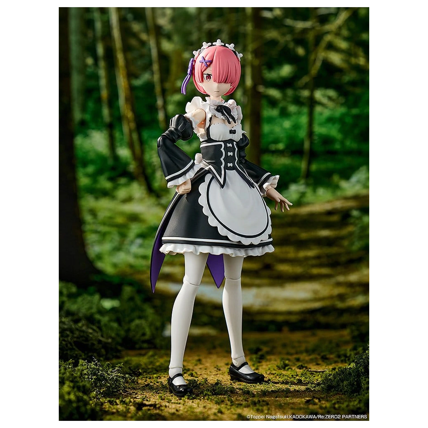 Re:ZERO -Starting Life in Another World- Kadokawa Plastic Model Series Ram Műanyag modell készlet 16 cm termékfotó