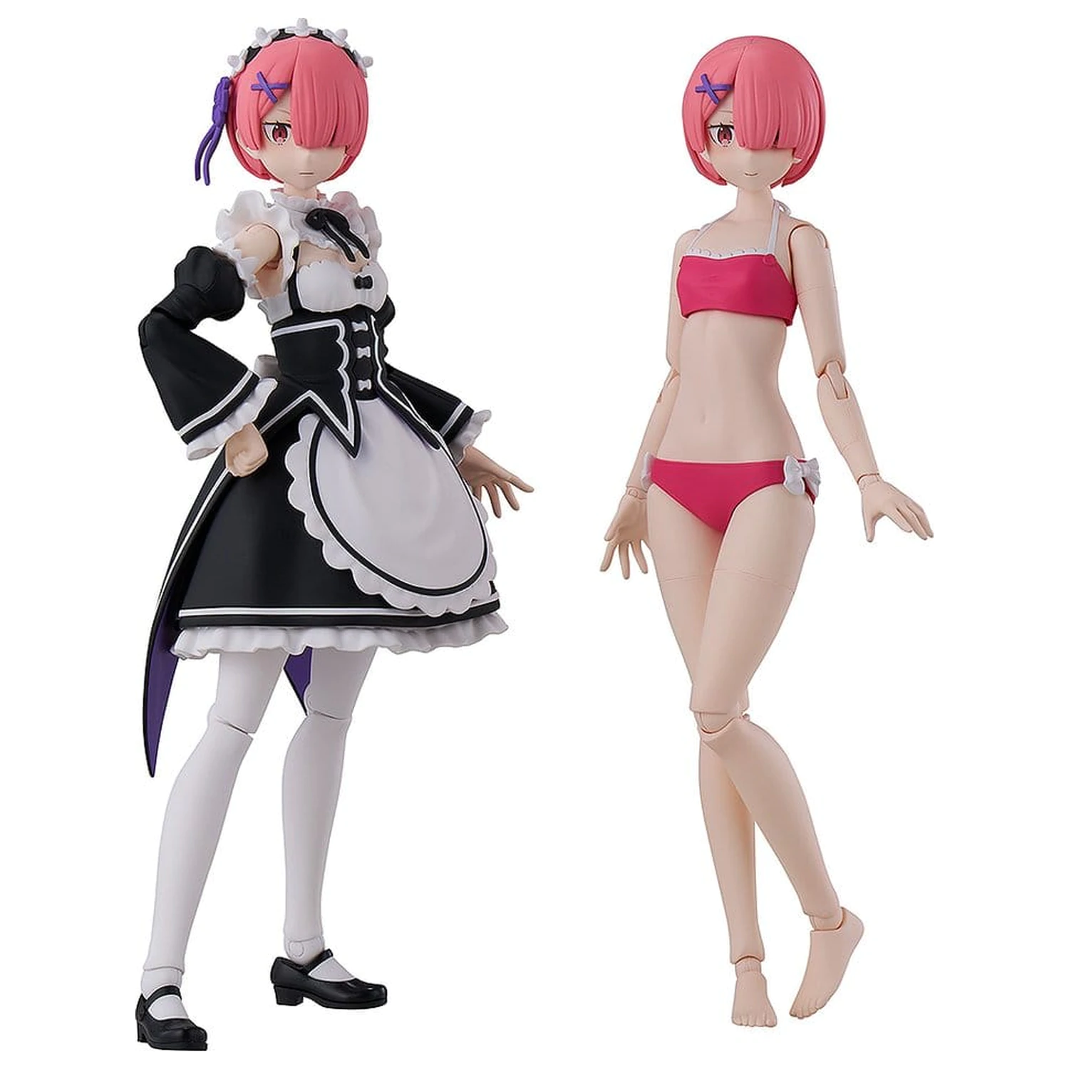 Re:ZERO -Starting Life in Another World- Kadokawa Plastic Model Series Ram Műanyag modell készlet DX Ver. 16 cm termékfotó