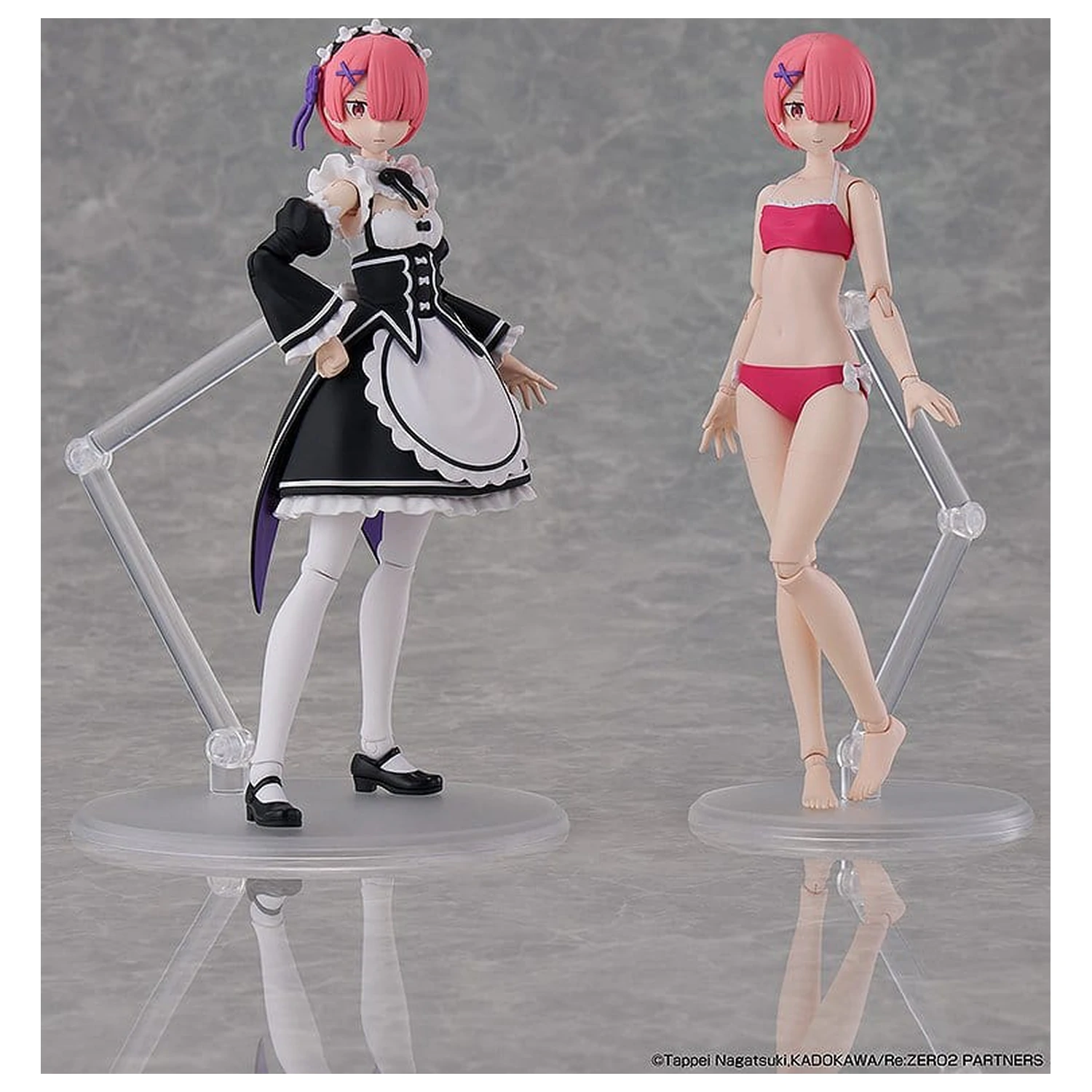 Re:ZERO -Starting Life in Another World- Kadokawa Plastic Model Series Ram Műanyag modell készlet DX Ver. 16 cm termékfotó