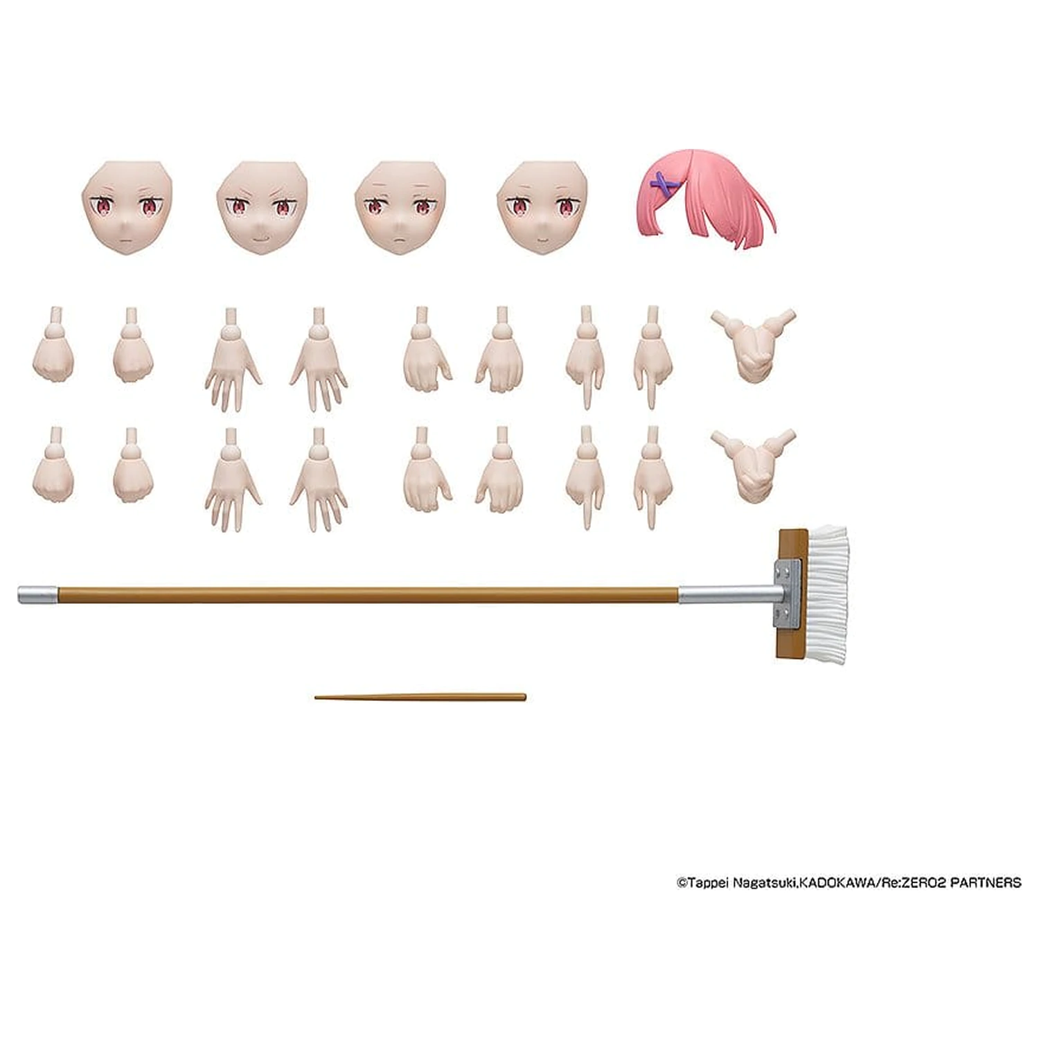 Re:ZERO -Starting Life in Another World- Kadokawa Plastic Model Series Ram Műanyag modell készlet DX Ver. 16 cm termékfotó