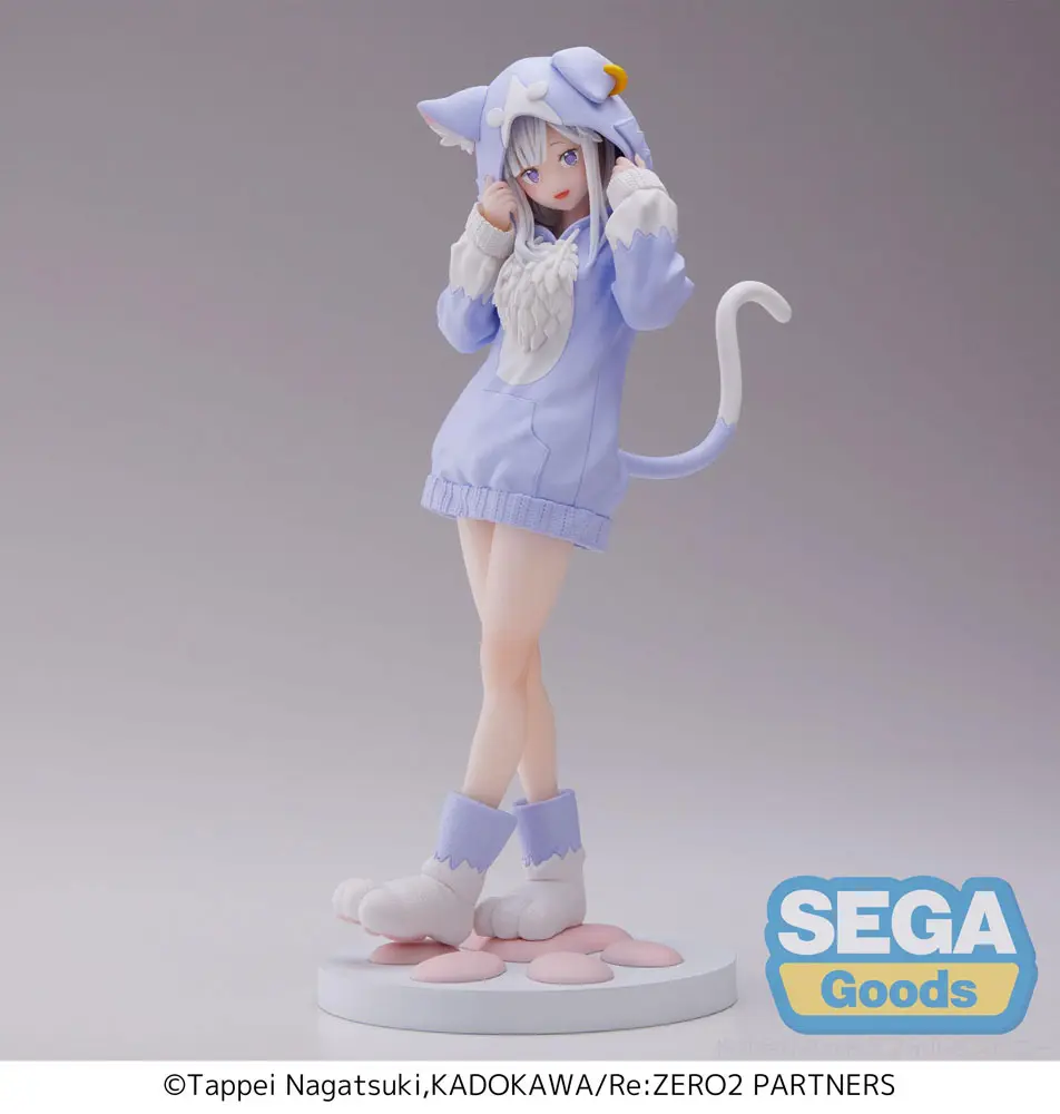 Re:Zero - Starting Life in Another World Luminasta Emilia Mofumofu Pack PVC szobor figura 21 cm termékfotó