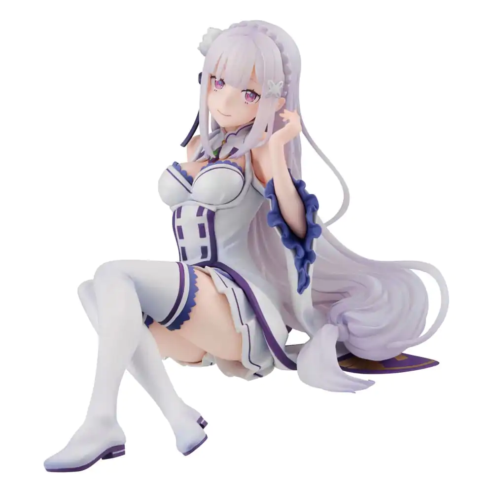 Re:ZERO Starting Life in Another World Melty Princess Emilia Palm Size PVC szobor figura 9 cm termékfotó