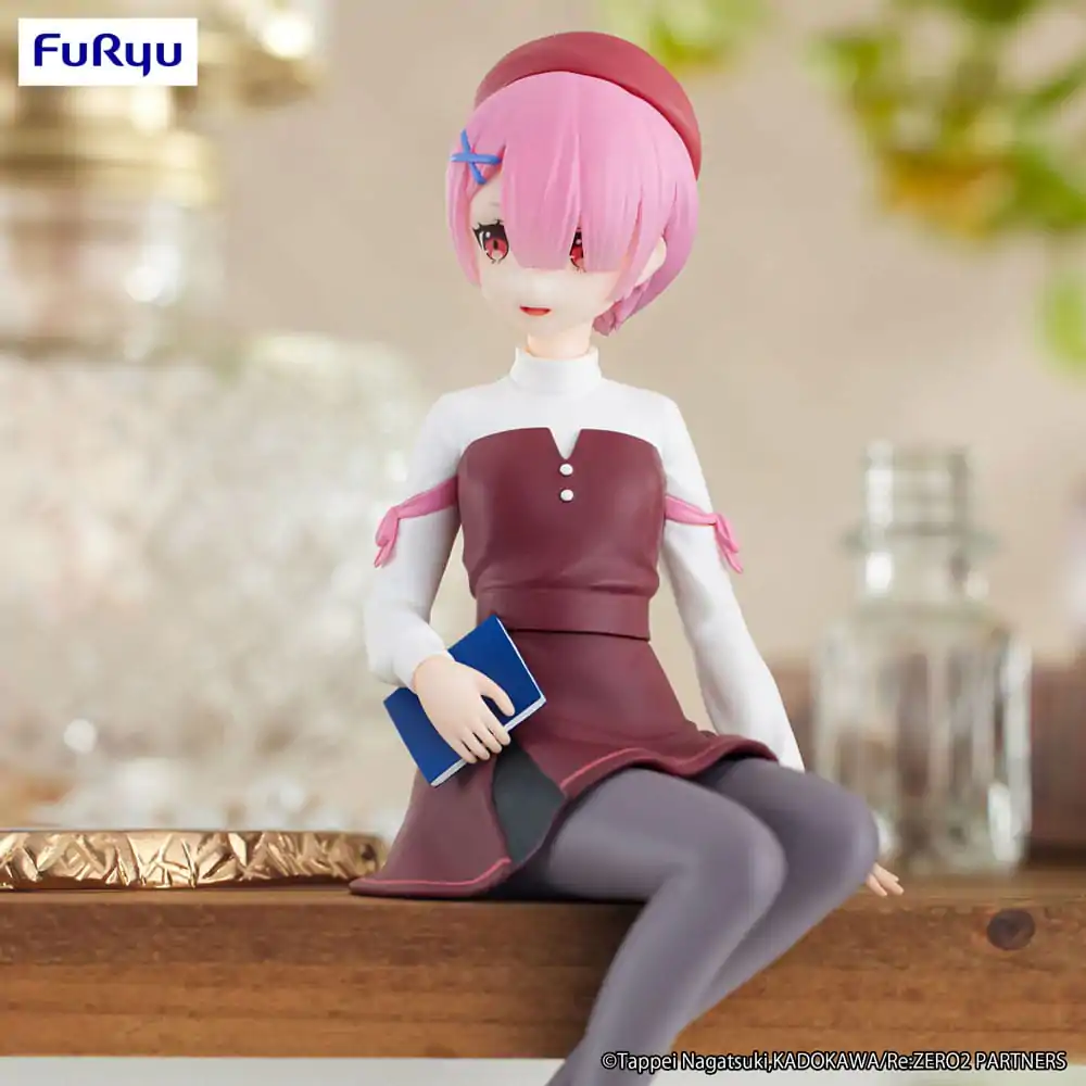 Re:Zero Starting Life in Another World Noodle Stopper PVC Statue Ram Book Girl Ver. 14 cm termékfotó