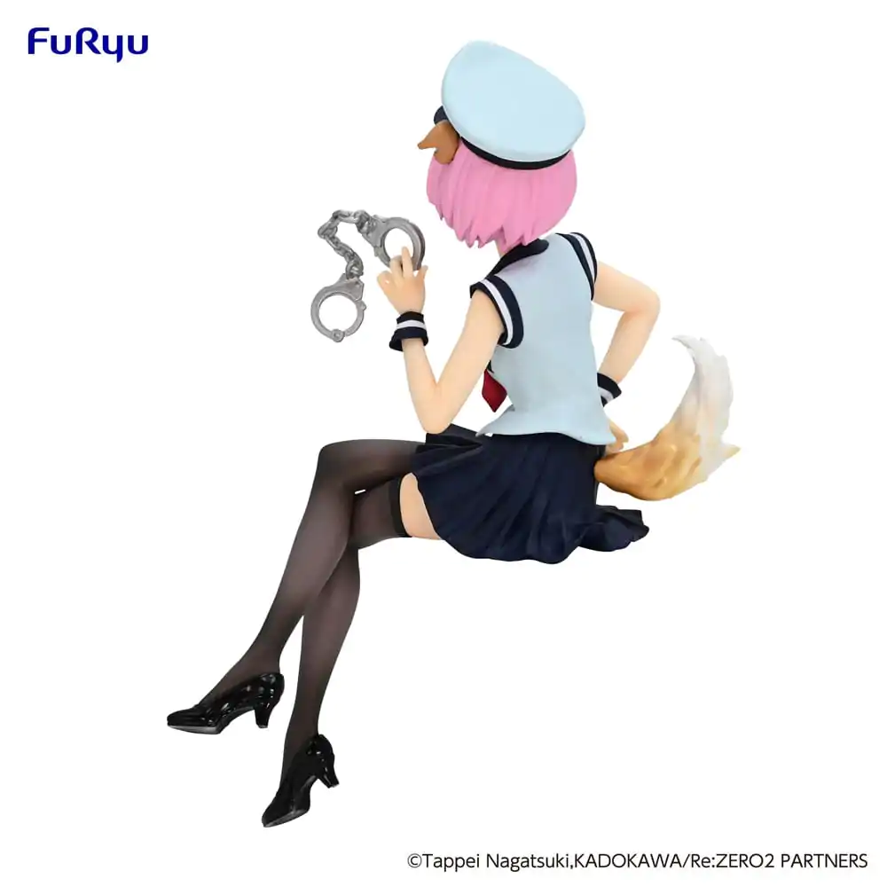 Re:Zero Starting Life in Another World Noodle Stopper Ram Police Officer Hat with Dog Ears PVC szobor figura 16 cm termékfotó
