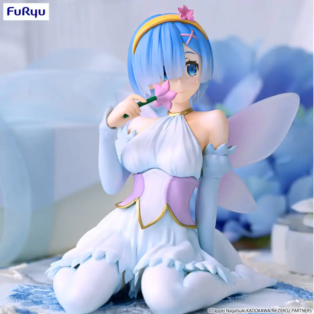 Re:Zero Starting Life in Another World Noodle Stopper Rem Flower Fairy PVC szobor figura 9 cm termékfotó