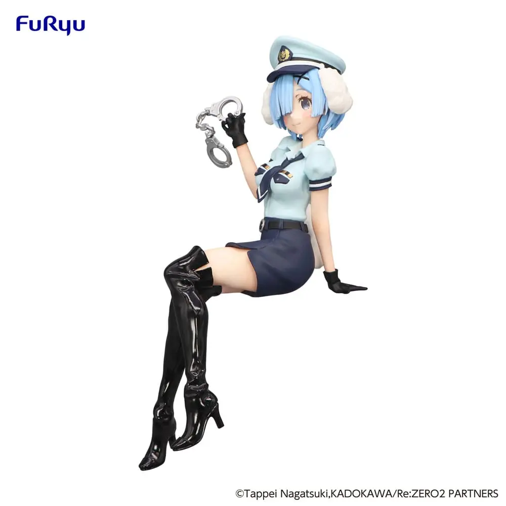 Re:Zero Starting Life in Another World Noodle Stopper  PVC Statue Rem Police Officer Cap with Dog Ears 14 cm termékfotó