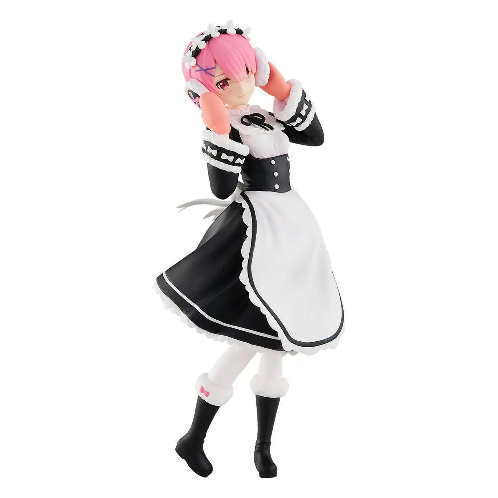 Re: Zero Starting Life in Another World Pop Up Parade Ram: Ice Season Ver. PVC szobor figura 17 cm termékfotó