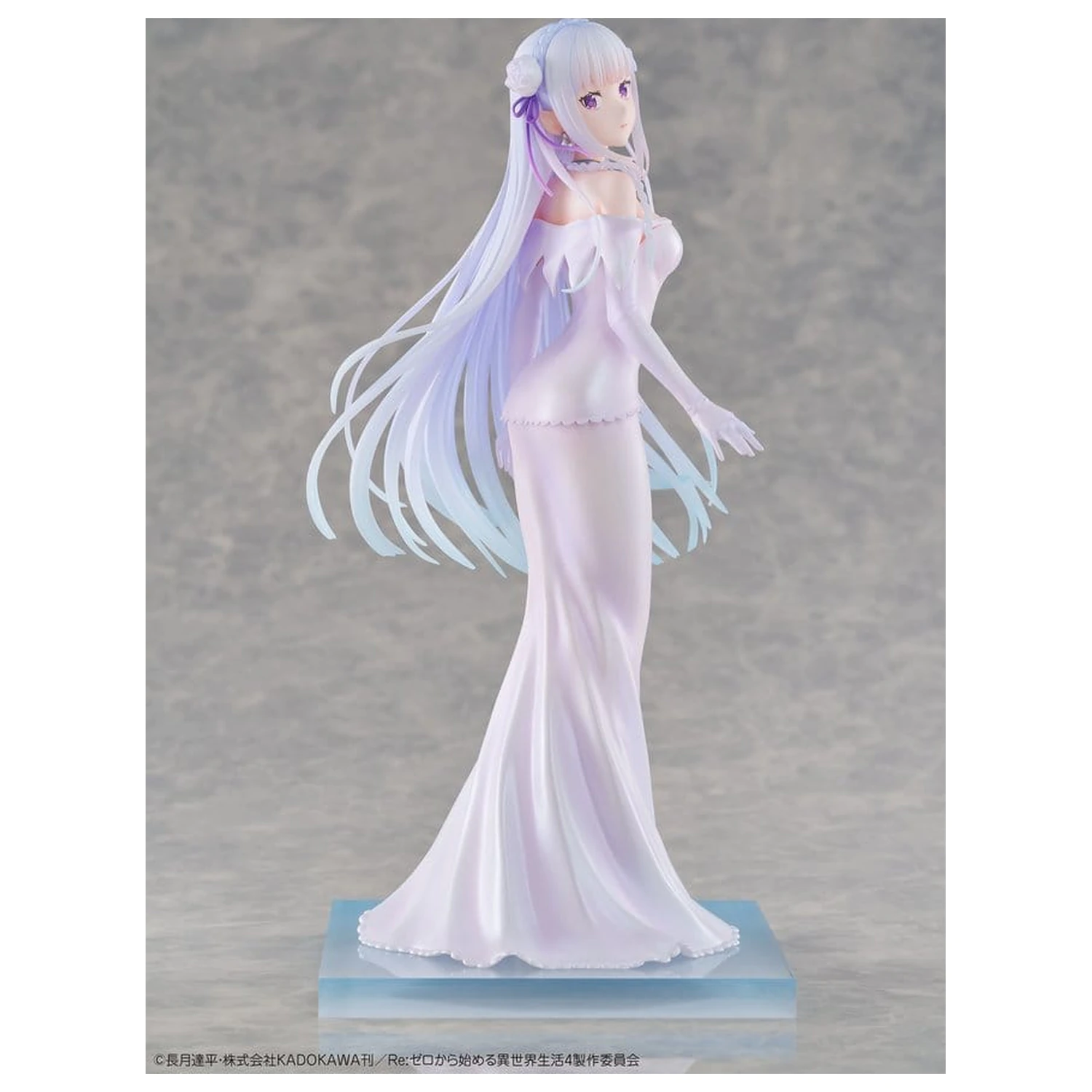 Re:ZERO -Starting Life in Another World- PVC figura 1/7 Emilia Wedding dress Ver. 24 cm termékfotó