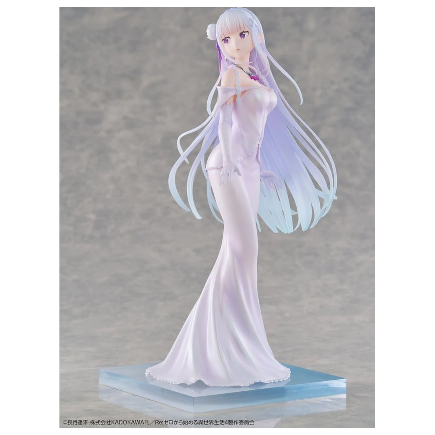 Re:ZERO -Starting Life in Another World- PVC figura 1/7 Emilia Wedding dress Ver. 24 cm termékfotó