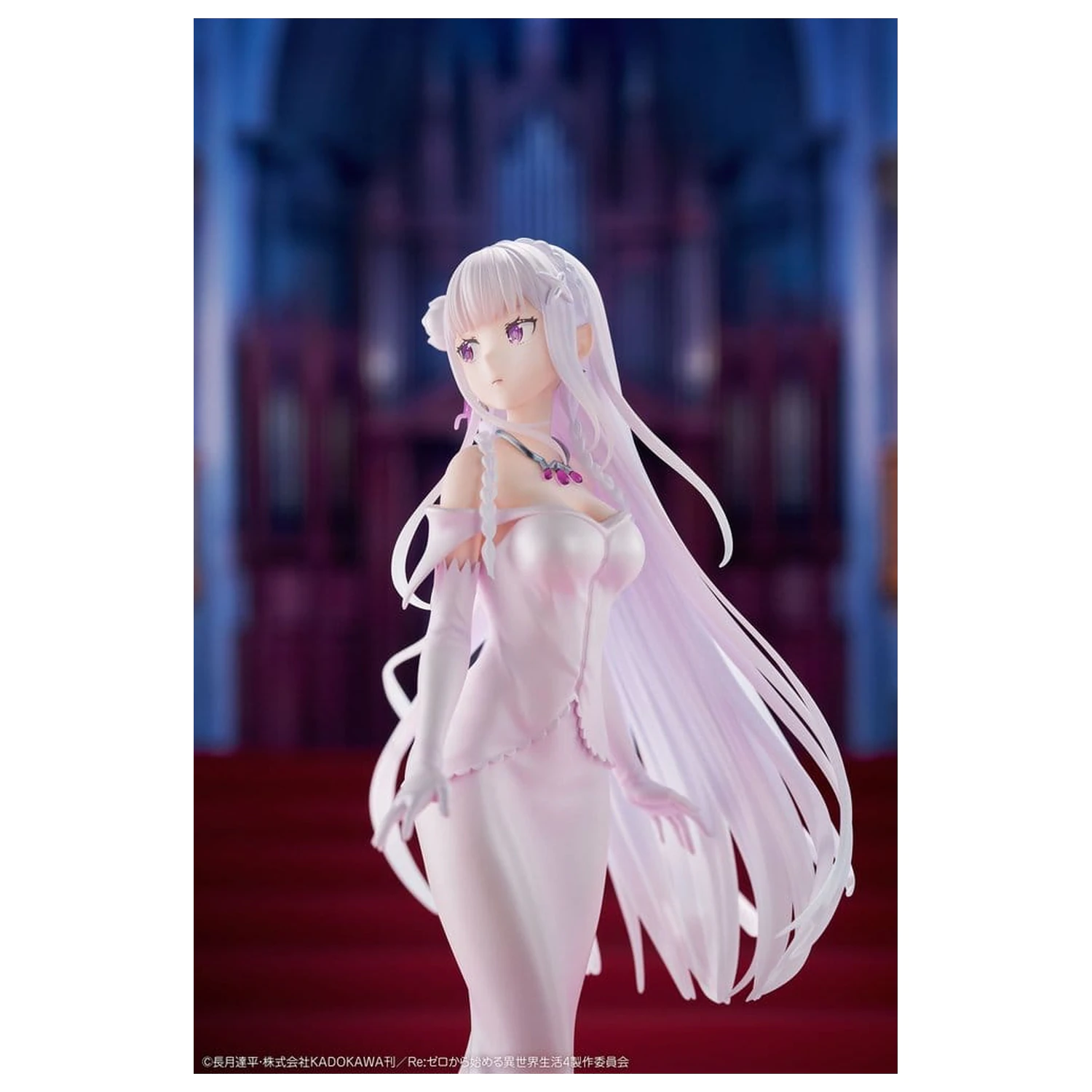 Re:ZERO -Starting Life in Another World- PVC figura 1/7 Emilia Wedding dress Ver. 24 cm termékfotó