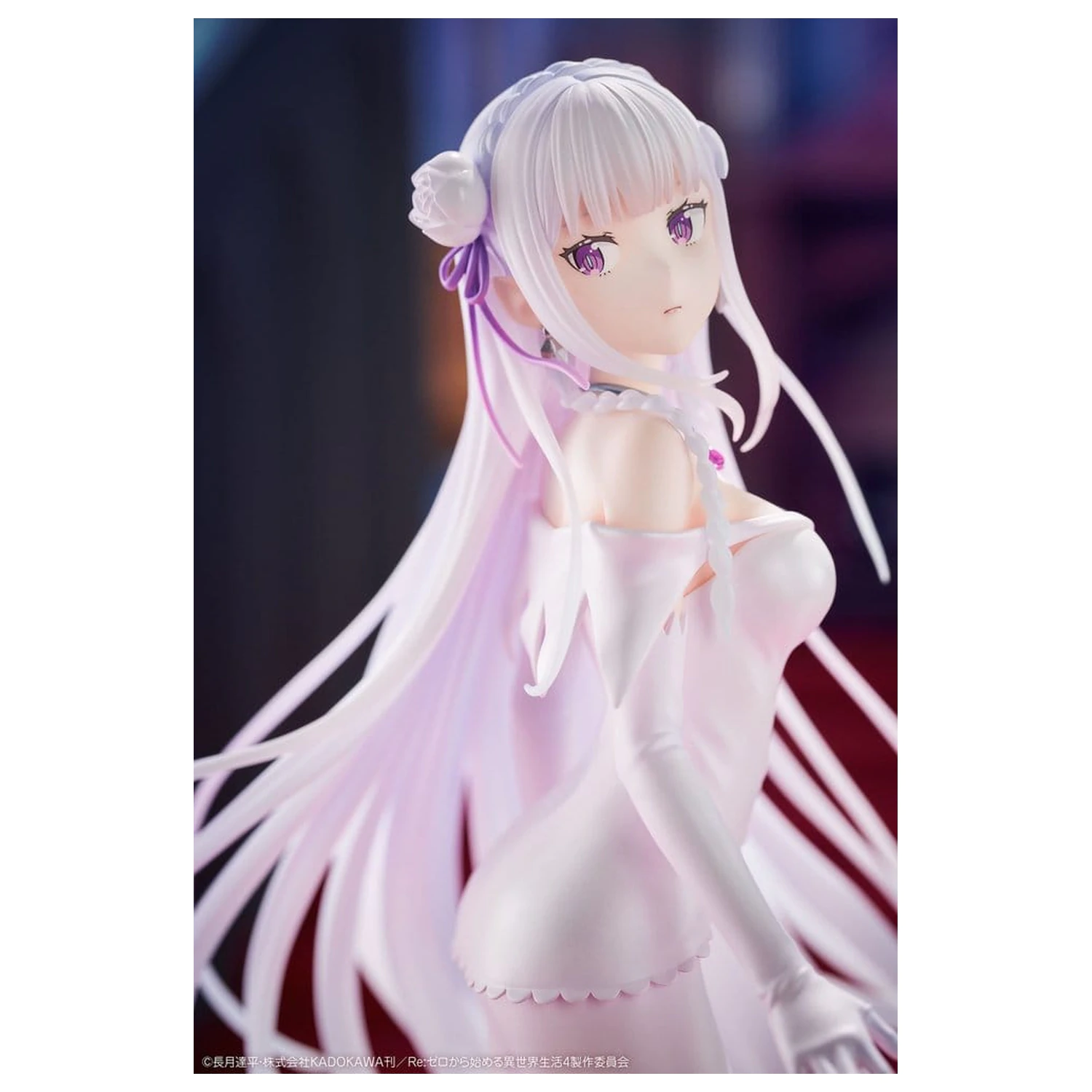 Re:ZERO -Starting Life in Another World- PVC figura 1/7 Emilia Wedding dress Ver. 24 cm termékfotó