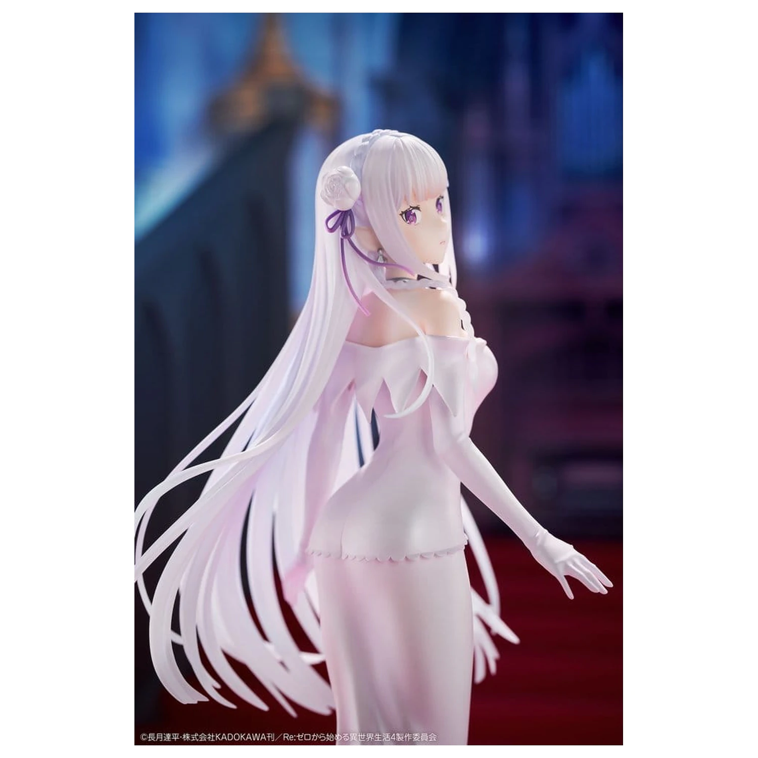 Re:ZERO -Starting Life in Another World- PVC figura 1/7 Emilia Wedding dress Ver. 24 cm termékfotó