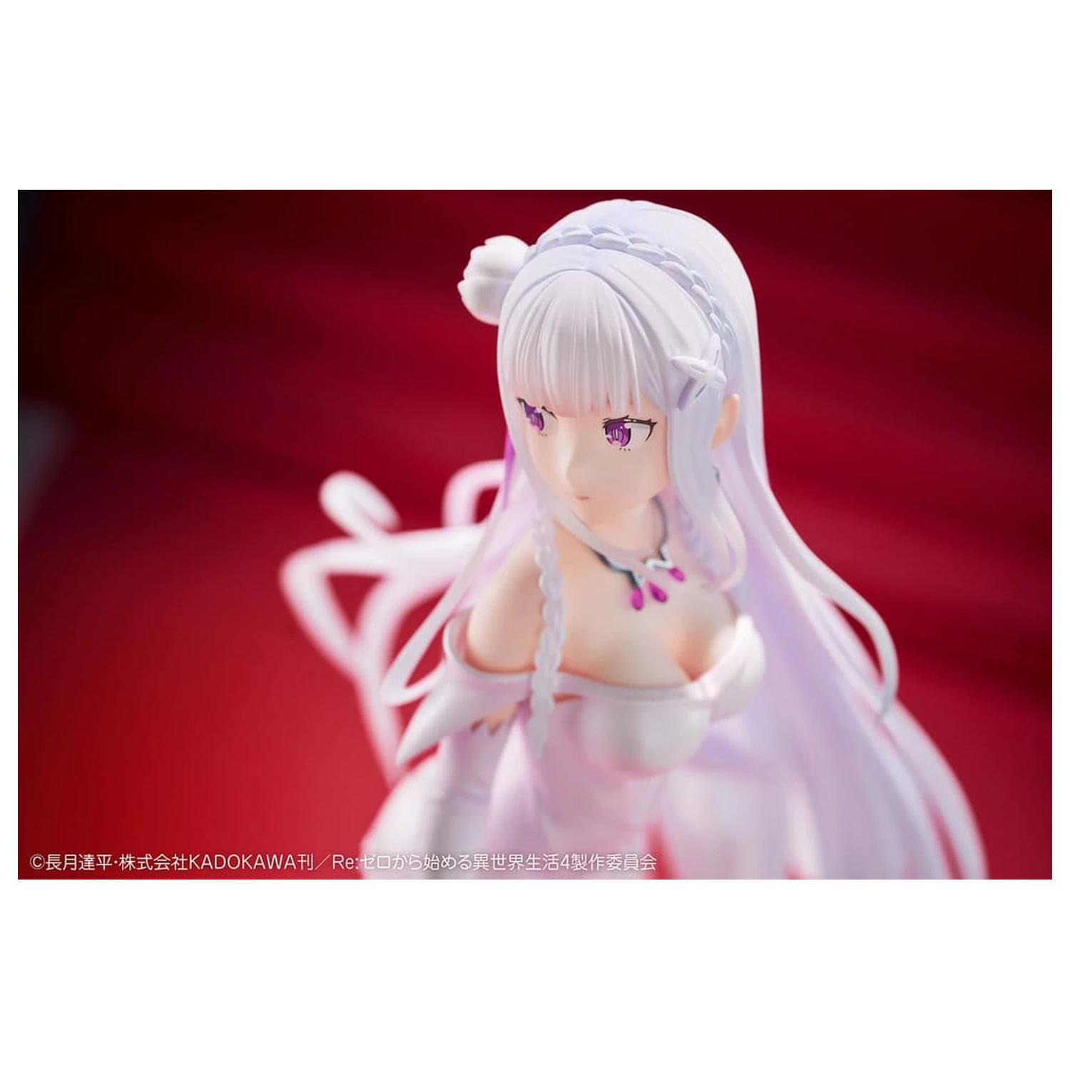 Re:ZERO -Starting Life in Another World- PVC figura 1/7 Emilia Wedding dress Ver. 24 cm termékfotó