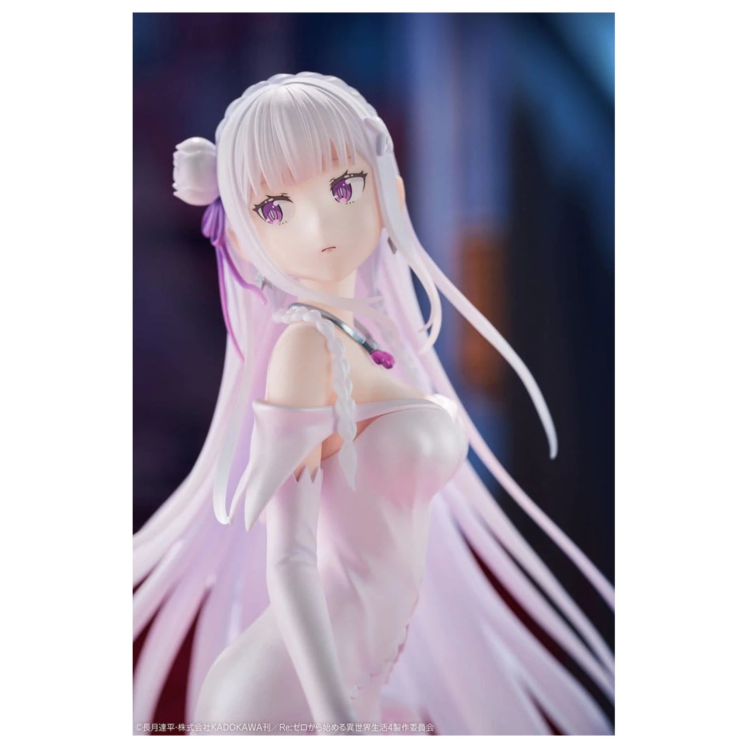 Re:ZERO -Starting Life in Another World- PVC figura 1/7 Emilia Wedding dress Ver. 24 cm termékfotó