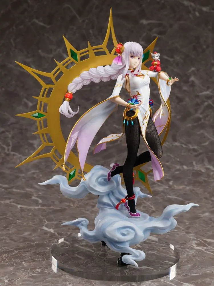 Re:ZERO -Starting Life in Another World- PVC szobor figura 1/7 Emilia China Dress Ver. 38 cm termékfotó