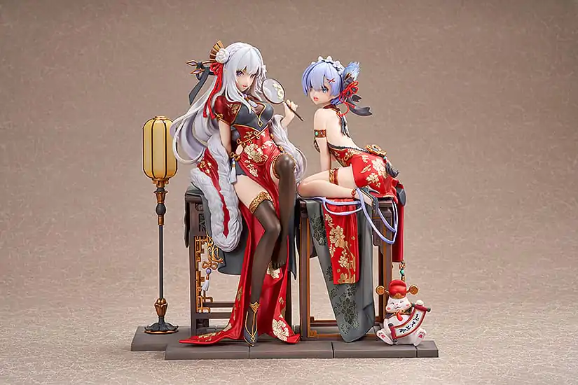 Re:ZERO -Starting Life in Another World- PVC Statue 1/7 Rem: Graceful Beauty 2024 New Year Ver. 24 cm termékfotó