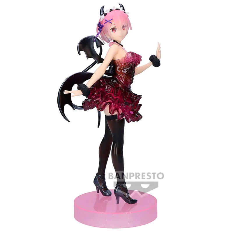 Re:Zero Starting Life in Another World Ram Clear & Dressy Figur 22cm termékfotó