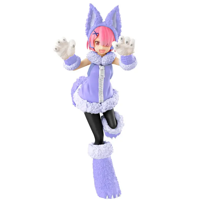 Re:ZERO Starting Life in Another World Ram The Wolf and the Seven Kids szobor figura 21cm termékfotó