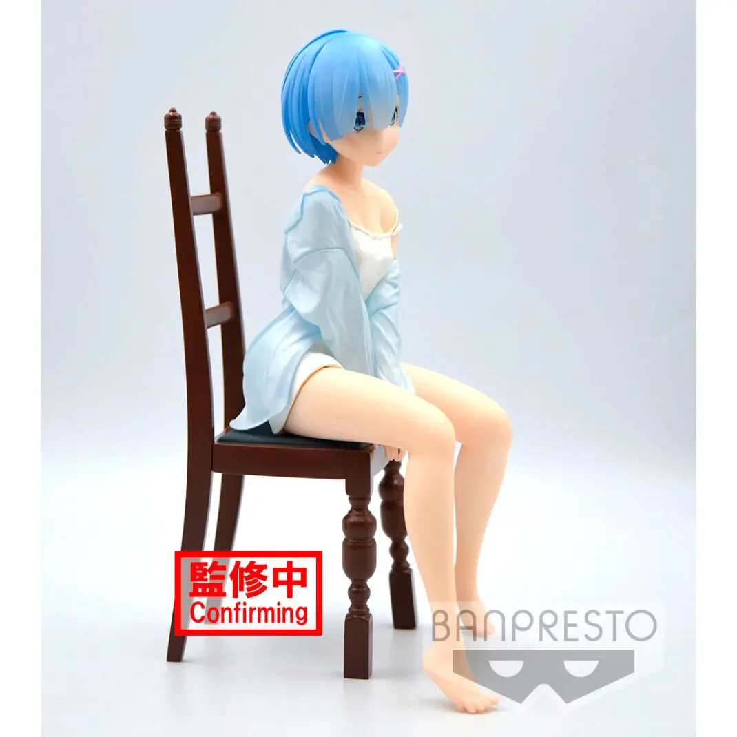 Re:Zero Starting Life in Another World relax Time Rem figura 20cm termékfotó