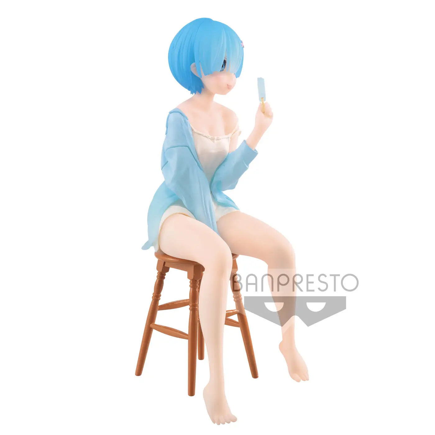 Re:Zero Starting Life in Another World Relax Time Rem Summer ver. figura 20cm termékfotó