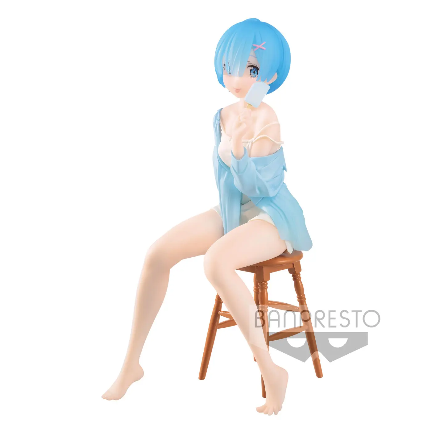 Re:Zero Starting Life in Another World Relax Time Rem Summer ver. figura 20cm termékfotó