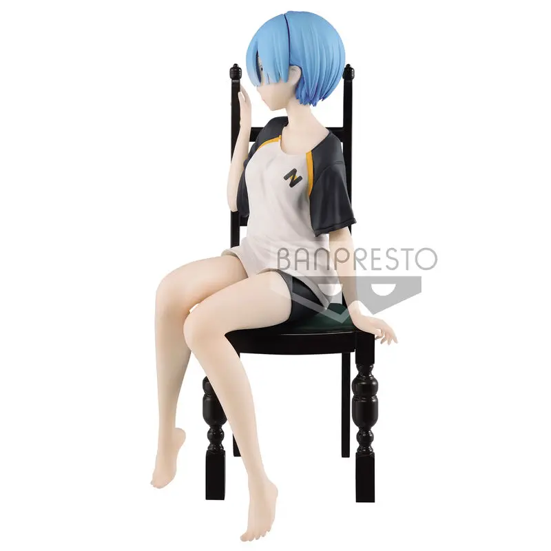 Re: Zero Starting Life in Another World Relax Time Rem T-Shirt ver. figura 11cm termékfotó