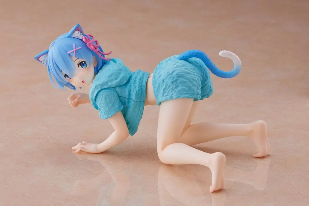 Re:Zero - Starting Life in Another World Rem Cat Roomwear Version PVC szobor figura termékfotó