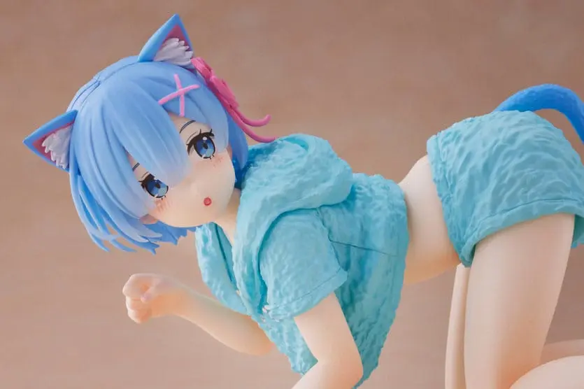 Re:Zero - Starting Life in Another World Rem Cat Roomwear Version PVC szobor figura termékfotó