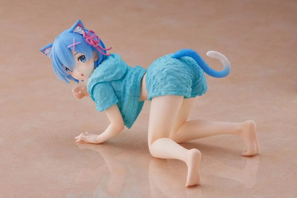 Re:Zero - Starting Life in Another World Rem Cat Roomwear Version PVC szobor figura termékfotó