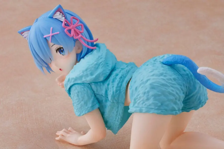 Re:Zero - Starting Life in Another World Rem Cat Roomwear Version PVC szobor figura termékfotó