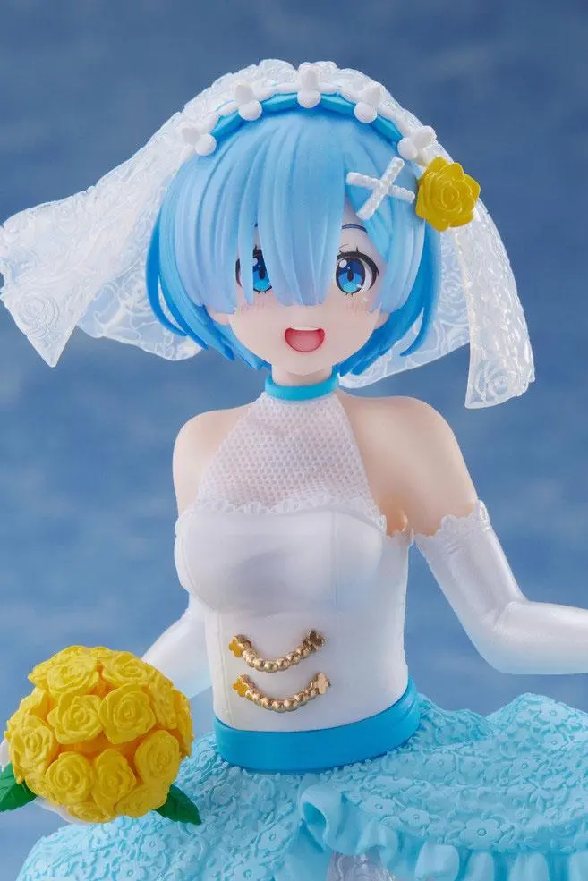 Re:Zero - Starting Life in Another World Rem Wedding Ver. PVC szobor figura 20 cm termékfotó