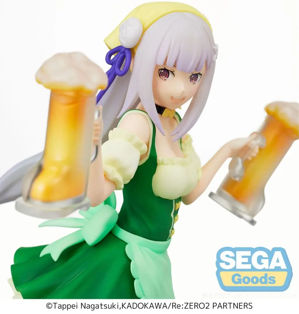 Re:Zero Starting Life in Another World SPM Emilia Oktoberfest Ver. (re-run) PVC szobor figura 21 cm termékfotó