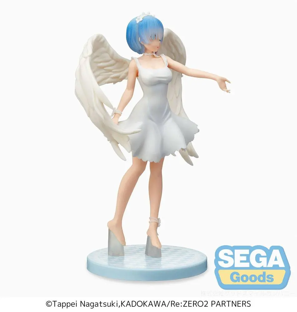 Re: Zero Starting Life in Another World SPM Rem Demon Angel Ver. PVC szobor figura 21 cm termékfotó