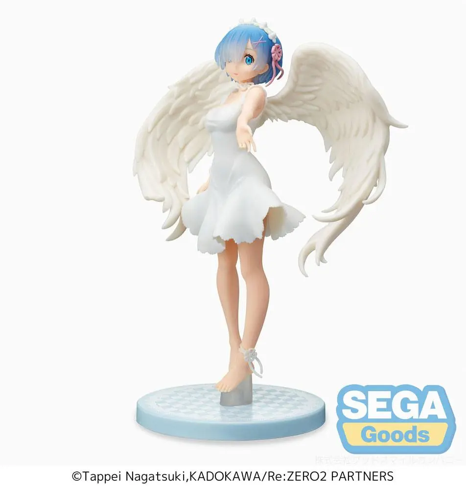 Re: Zero Starting Life in Another World SPM Rem Demon Angel Ver. PVC szobor figura 21 cm termékfotó