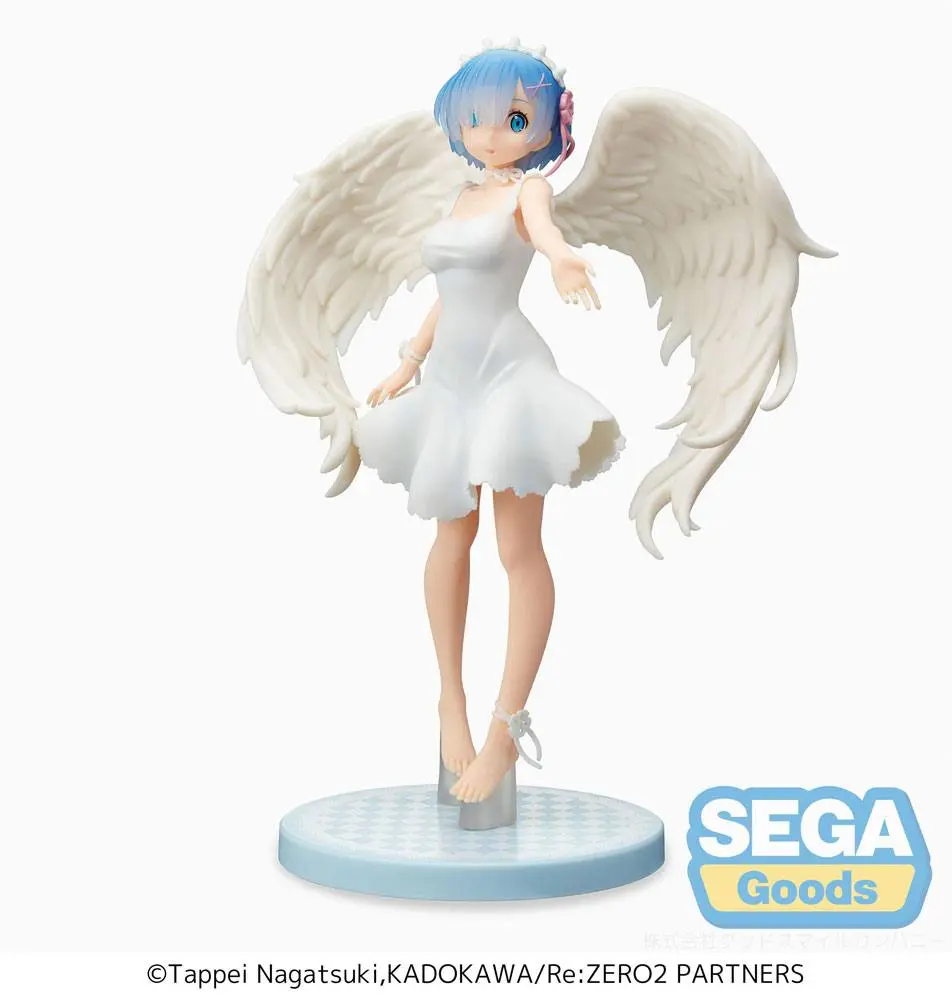 Re: Zero Starting Life in Another World SPM Rem Demon Angel Ver. PVC szobor figura 21 cm termékfotó