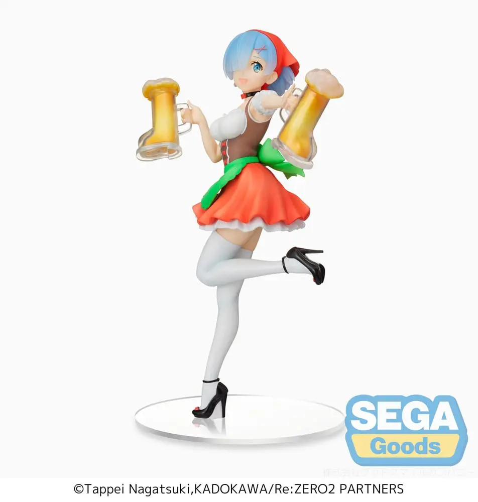 Re:Zero Starting Life in Another World SPM Rem Oktoberfest Ver. (re-run) PVC szobor figura 21 cm termékfotó