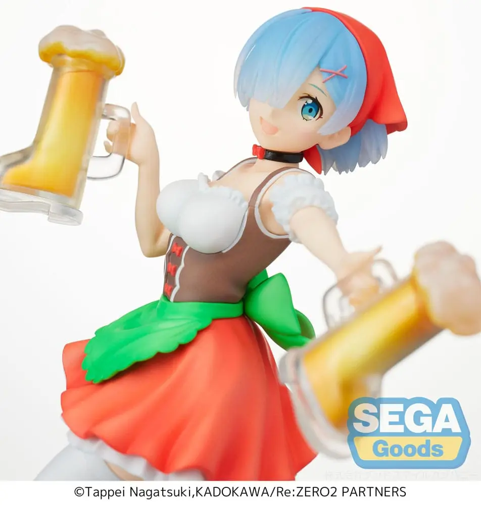 Re:Zero Starting Life in Another World SPM Rem Oktoberfest Ver. (re-run) PVC szobor figura 21 cm termékfotó