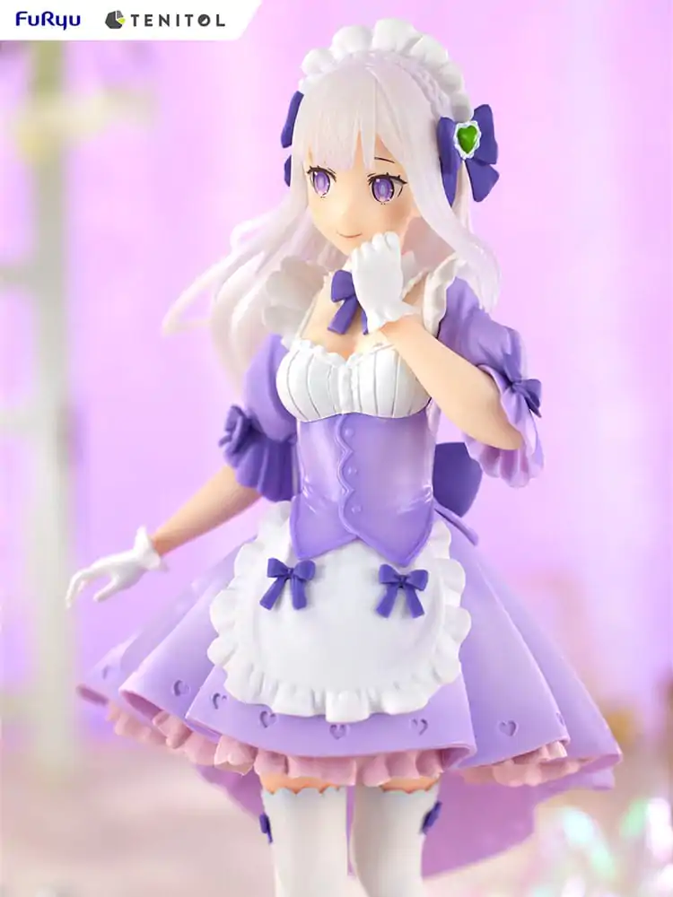 Re:ZERO Starting Life in Another World Tenitol PVC Statue Maid Emilia 28 cm termékfotó