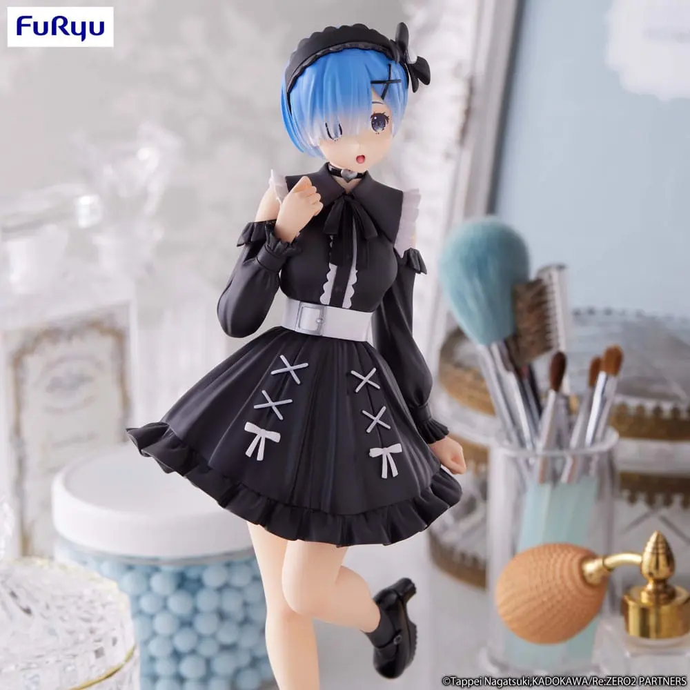 Re:Zero Starting Life in Another World Trio-Try-iT Rem Girly Outfit Black PVC szobor figura 21 cm termékfotó