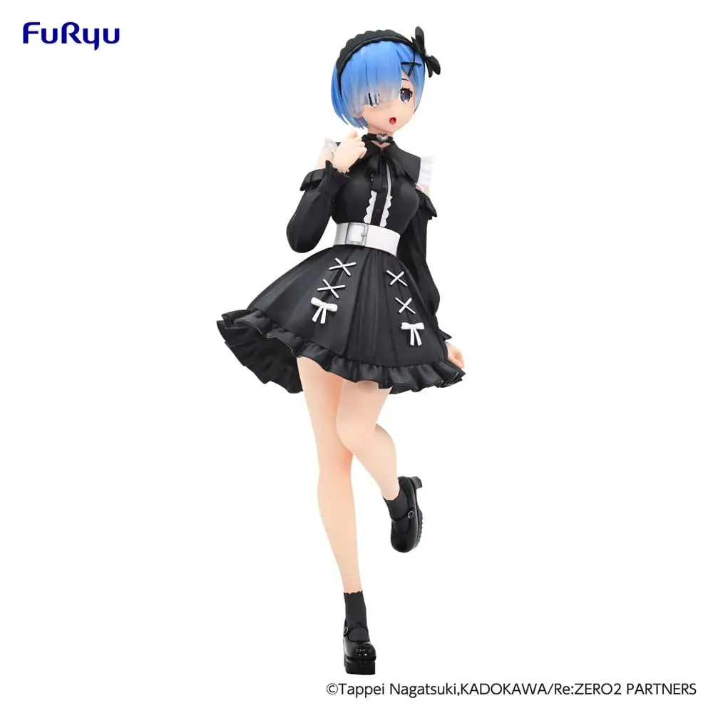 Re:Zero Starting Life in Another World Trio-Try-iT Rem Girly Outfit Black PVC szobor figura 21 cm termékfotó