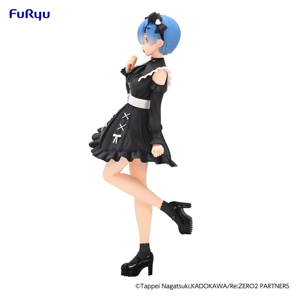 Re:Zero Starting Life in Another World Trio-Try-iT Rem Girly Outfit Black PVC szobor figura 21 cm termékfotó