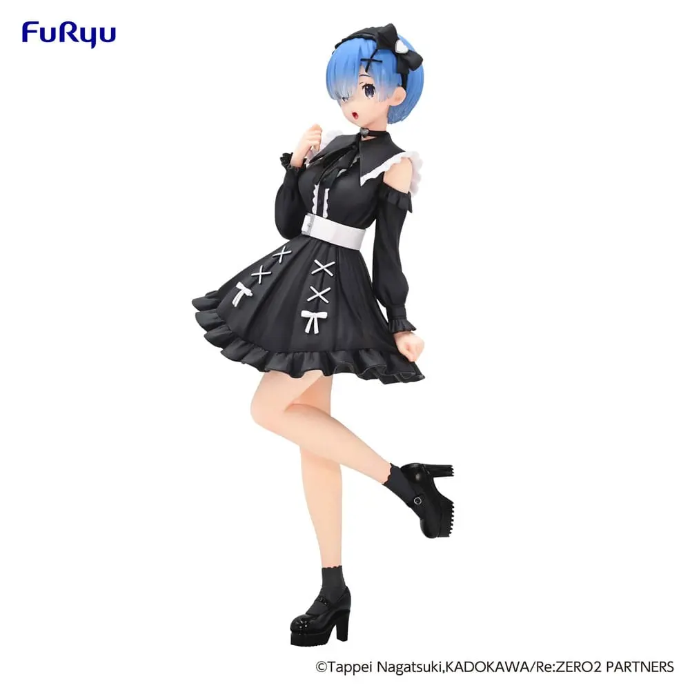 Re:Zero Starting Life in Another World Trio-Try-iT Rem Girly Outfit Black PVC szobor figura 21 cm termékfotó