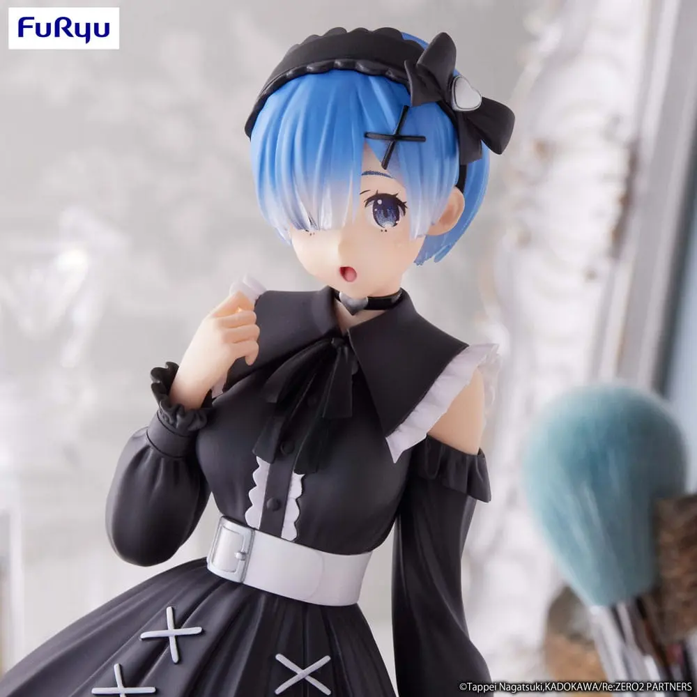 Re:Zero Starting Life in Another World Trio-Try-iT Rem Girly Outfit Black PVC szobor figura 21 cm termékfotó